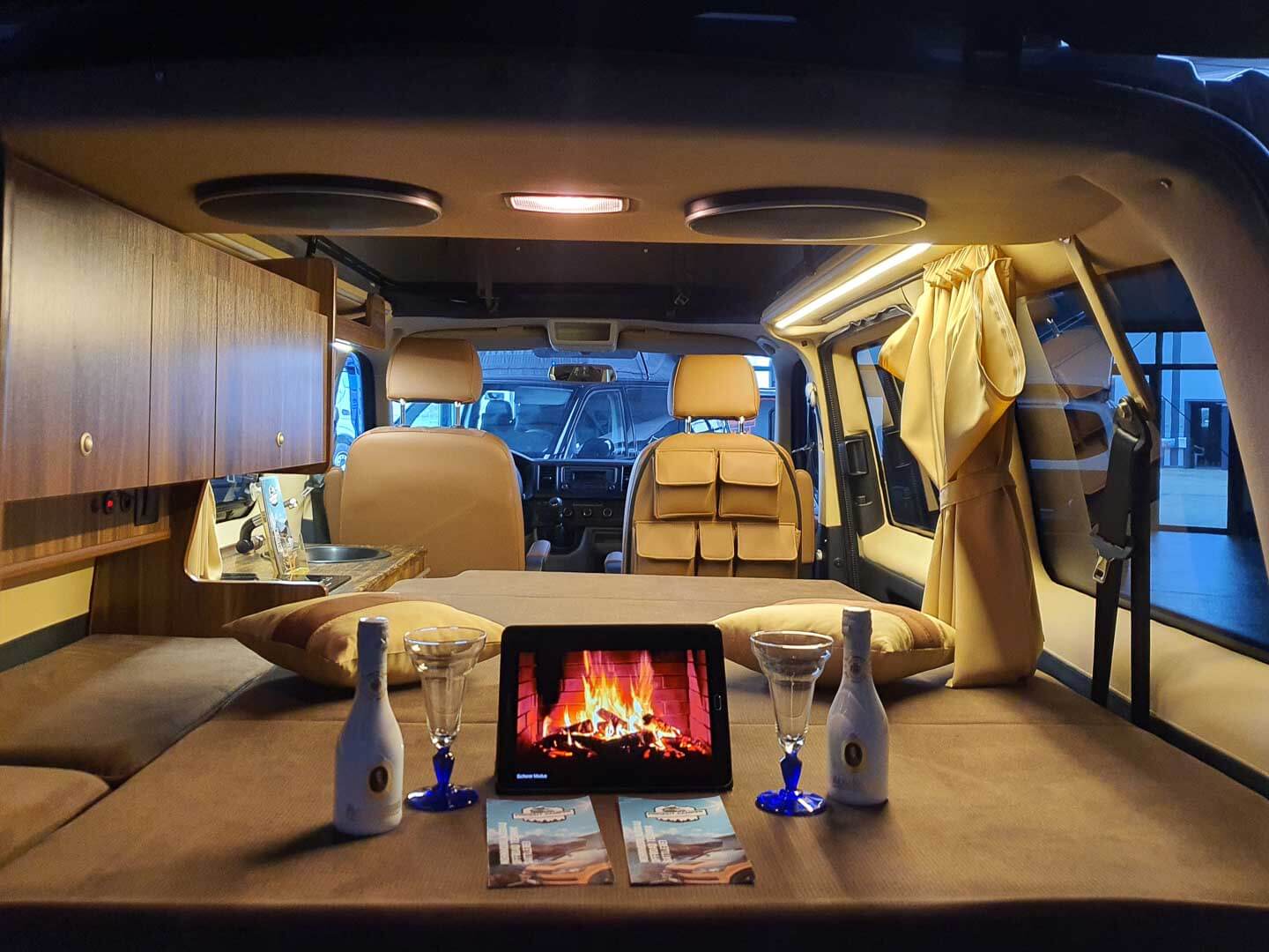 Wohnmobil Sitzbereich