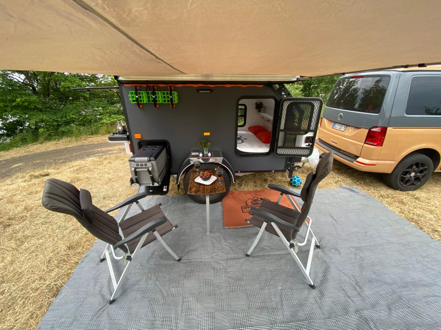 Offroad Wohnwagen Außenansicht