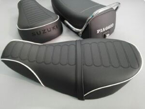 3 Motorrad Sitze neu aufgepolstert